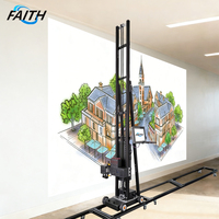 Machine d'impression murale verticale à encre UV Faith Smart, équipement de peinture murale pour la décoration intérieure des bureaux