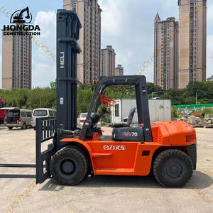 Chariot élévateur diesel TCM Heli FD70 d'occasion durable, capacité de 7 tonnes - Product Image 4