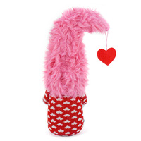 Valentinstag-Geschenkdekorationen Barbie Rosa Valentinstag-Goblin-Puppe Plüschtier LOVE Zwerg-Ornament