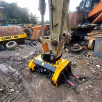 Broyeur forestier MONDE, machine à broyer les arbres pour excavatrice de 10 à 20 tonnes