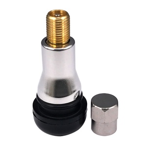 Valve de pneu sans chambre à air en caoutchouc à clipser pour voiture TR413, accessoire de valve de roue - Product Image 6