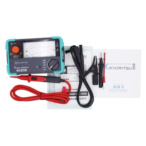 เครื่องทดสอบความต้านทานฉนวนคิโยวิทสึ KEW3441 1000V จอแสดงผลแบบอนาล็อก 4 ช่วง ผลิตในญี่ปุ่น - Product Image 3