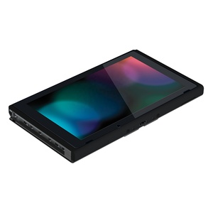 Black DIY Housing Shell Replacement Faceplate Front Frame for Nintendo <b>Switch</b> Console with Volume up Down Power Buttons - Product Image 3
