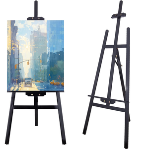 Nouveau <span class=keywords><strong>Chevalet</strong></span> Français en Bois Grande Taille 2026 pour Mariage, Logo, Art, <span class=keywords><strong>Peinture</strong></span> Enfant et Fournitures Artistiques - Product Image 1