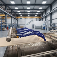 Linea di Produzione Completamente Automatica per Profili di Porte e Finestre in PVC/Macchina per la Fabbricazione di Profili in PVC/Profili per Telai di Porte in Plastica