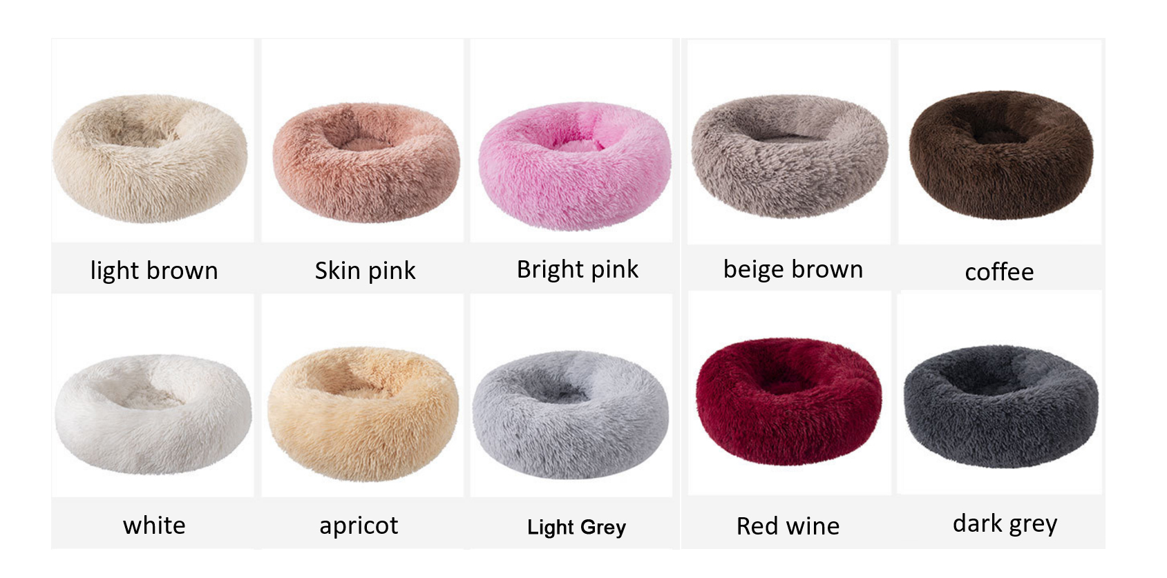 Factory Direct Selling Round Egg Shape Pet Nest Washable Cushion Sofa Comfortable House For Cats Dogs