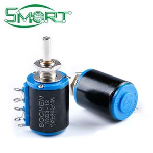 Electrónica Inteligente, Resistencias Variables de Precisión, Potenciómetro de Múltiples Vueltas, 100R, 200R, 1K, 2,2 K, 3,3 K, 4,7 K, 10K, 22K, 47K, <span class=keywords><strong>Ohm</strong></span> - Product Image 5