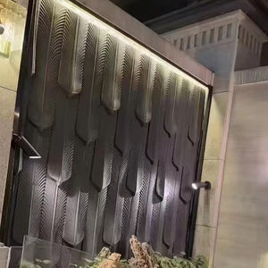 แผ่นผนังขนนกเทียม PU 3D ทันสมัยน้ำหนักเบากันน้ำสำหรับใช้ในร่มและกลางแจ้งการใช้งานภายนอกอย่างมีสไตล์ - Product Image 1