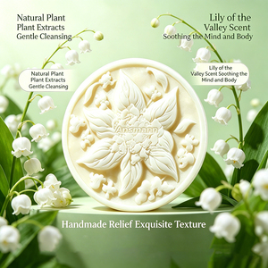 Jabón Artesanal en Barra Lily of the Valley, Control <span class=keywords><strong>de</strong></span> Grasa Herbal, para Todo Tipo <span class=keywords><strong>de</strong></span> Piel, Tamaño Regular - Product Image 4