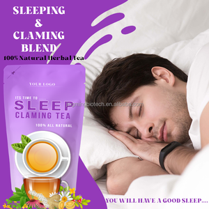 Thé aux herbes sans caféine à la vente chaude en marque privée Mélanges de thé à la camomille séchée et à la lavande Thé des douces rêves Sommeil apaisant - Product Image 5
