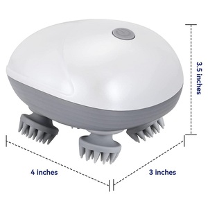 Massaggiatore elettrico per la <span class=keywords><strong>testa</strong></span> con impastare 96 nodi <span class=keywords><strong>di</strong></span> <span class=keywords><strong>massaggio</strong></span> Pet Wireless cuoio capelluto strumento <span class=keywords><strong>di</strong></span> <span class=keywords><strong>massaggio</strong></span> Shiatsu vibrante per alleviare il <span class=keywords><strong>mal</strong></span> <span class=keywords><strong>di</strong></span> <span class=keywords><strong>testa</strong></span> - Product Image 6