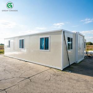 <span class=keywords><strong>Maison</strong></span> conteneur préfabriquée isolée de 30 pieds, <span class=keywords><strong>maison</strong></span> extensible prête à l'emploi, 2, 3 ou 4 pièces, résidence de campagne, solution de logement - Product Image 1