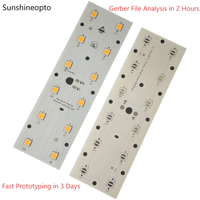 Çin alüminyum Led Pcb monte üretim Smd Led Pcb pano