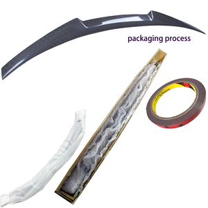 Aileron arrière style M4 en fibre de carbone nid d'abeille pour BMW Série 4 F32 Coupé 2013-2019 - Product Image 6