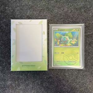 151 cartes d'affichage de partenaire initial Squirtle/<span class=keywords><strong>Bulbasaur</strong></span>/Charmander cartes à collectionner Pokemoned Version chinoise cartes à collectionner PTCG - Product Image 3