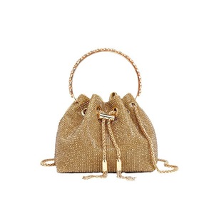 PLAYMAX - Bolso de Mano de Lujo Personalizado de Fábrica de Alta Calidad, con Cadena de Metal, Asa de Anillo, Cierre Magnético Clásico, Borla Brillante - Product Image 3