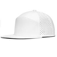 Casquettes de golf personnalisées pour hommes avec trou découpé au laser flottantes imperméables à la sueur 5 panneaux 6 panneaux 7 panneaux casquettes de rappel chapeaux pour hommes