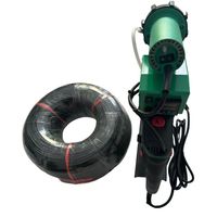 Pistola de soldadura por extrusión de plástico portátil, máquina de soldadura por extrusión de varilla de soldadura PE/PP, motor Metabo