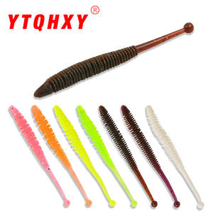 Ytqhxy Spiral Soft Bait 6cm 5.7g Bottom Baits For Bass <b>Lure</b> <b>Fishing</b> 7pcs Pack - Product Image 2
