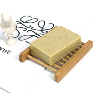 Jabón Artesanal de Aceite de Oliva con Exfoliante de Avena, Miel, Leche e Ingredientes Herbales, Aclarante y Blanqueador para Rostro y Cuerpo - Product Image 6