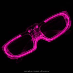 <span class=keywords><strong>2025</strong></span> LED luz fría cuadrado protección ocular gafas luminosas fiesta de año nuevo juguetes luminosos Navidad carnaval atmósfera Props - Product Image 4