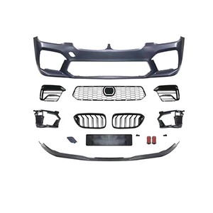 Kit carrosserie pour 18-20 BMW <span class=keywords><strong>Série</strong></span> <span class=keywords><strong>5</strong></span> G30 rénovation facelift 21 + M5 grand Kit surround pare-chocs avant - Product Image 1