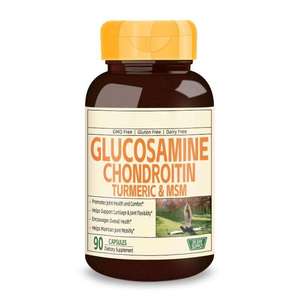 संयुक्त समर्थन के लिए ओम ग्लूकोसामाइन हल्दी मिज्म बोसवेल्लिया कैप्सूल संयुक्त समर्थन के लिए 60 कैप्सूल - Product Image 1