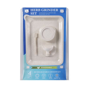 Nouveau <span class=keywords><strong>prix</strong></span> usine : Ensemble de fumage en plastique biodégradable, comprenant un moulin <span class=keywords><strong>à</strong></span> herbes, un plateau <span class=keywords><strong>à</strong></span> <span class=keywords><strong>rouler</strong></span> avec rouleuse et un moulin <span class=keywords><strong>à</strong></span> herbes et <span class=keywords><strong>tabac</strong></span> écologique - Product Image 6