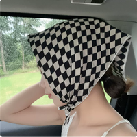 Op maat gemaakte logo bandana zakdoek bruiloft aandenken evenement souvenir zakelijk cadeau digitale print OEM ODM feestdecoratie