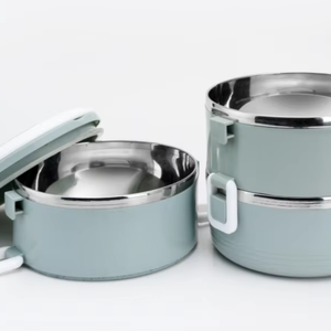 أدوات طاولة قابلة للتكديس تنظيم مساحة تخزين المطبخ غير القابل للصدأ - Product Image 1