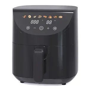 Smart Home Appliance Oilless OEM Air fryer Electric 5.5L Large Capacity Digital Air digital Fryer