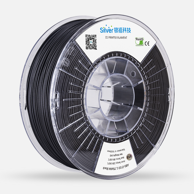 Carbon Fiber Filament 1.75 ABS 3d Printer Filament Black ABS-CF Filament Carbon Fiber Reinforced PC PETG PLA ABS
