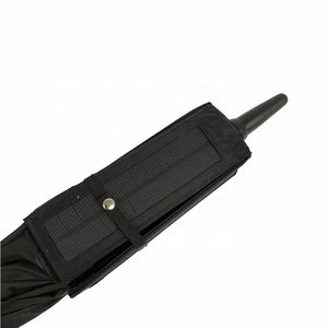Sombrilla Parasol con Panel Solar y Batería - Clásica, Recta, Apertura Manual, Pongee, Regalo Empresarial, Viajes, Todo en Uno - Product Image 3