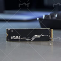 King KC3000 PCIe 4.0 NVMe M.2 SSD 512GB 2.5" Internal Baru Berkinerja Tinggi SATA 7000MB/s Kecepatan Baca Cangkang Logam Plastik Penyimpanan