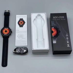 2022 <span class=keywords><strong>MW</strong></span> une température portable montre intelligente moniteur de température du corps montre LBS SOS étanche montre de sport intelligente - Product Image 2