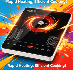 Cuisinière à <span class=keywords><strong>induction</strong></span> multifonction pour la cuisine indienne, mode Roti Dosa, 2000W, contrôle tactile, minuterie, verrouillage enfant, <span class=keywords><strong>plaque</strong></span> chauffante en verre de qualité A - Product Image 4