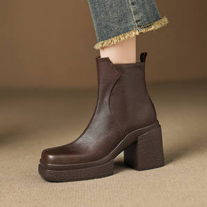 Zapatos de Vestir Formales y Casuales de Cuero Genuino para Hombre, Talla Grande, Transpirables y Resistentes al Desgaste, para Otoño y Bodas - Product Image 3