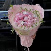 Papier d'emballage en fibre de chanvre Fenghua Dreamy Art, écologique, recyclable, fait main, pour bouquets de fleurs et emballages cadeaux, fournitures pour fleuristes et bricolage