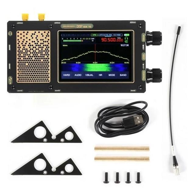 1.10D Firmware Enhanced Version 50KHz-2GHz Malachite SDR Receiver Radio Malahilteam DSP with Code Support Two Antenna