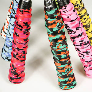 Cinta de agarre de PU con estampado de camuflaje Dalton para raquetas de tenis y bádminton, antideslizante, resistente al desgaste, absorbente del sudor, 110 cm x 2,5 cm - Product Image 4