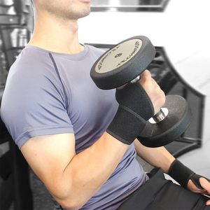 Deportes Fitness Neopreno Venta al por mayor Deportes Suministro de fábrica Correa de muñeca ajustable Muñequera de neopreno para entrenamiento - Product Image 2