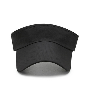 Sports Hats Visor Cap Black Breathable Sun Protection Outdoor Travel Leisure - Product Image 1