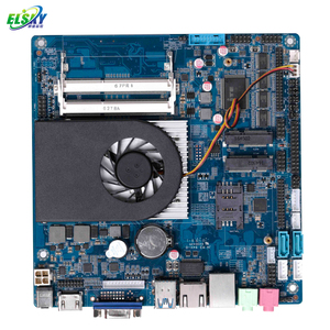 Carte mère Mini-ITX avec 3 ans de garantie, processeur 3965U Dual Core 2,2 GHz, LVDS, 2*DDR3, 16 Go de RAM, ventilateur, emplacement pour carte SIM, Mini PC 8 Go de RAM, garantie - Product Image 1