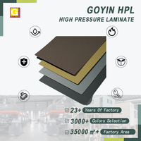 Lembaran HPL (High Pressure Laminate) Efek Logam dengan Finishing Brushed, Panel Dekoratif Tahan Api untuk Furnitur, Dinding, Pintu, dan Kabinet