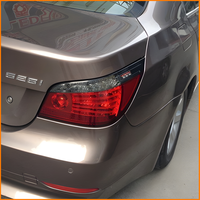 Pour BMW E60 Série 5 2003-2010, feux arrière LED style facelift, lentille fumée, clignotants dynamiques séquentiels, ensemble de feux arrière