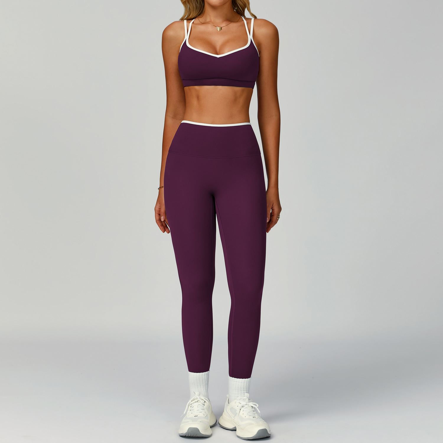 Ensembles de leggings violets