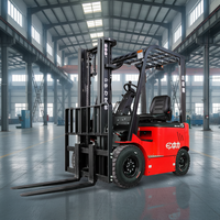 Chariot élévateur à contrepoids électrique EP EFL151Z 1,5 tonne avec batterie au lithium, chariot élévateur pour entrepôt