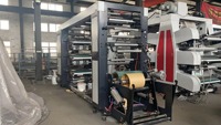 Máquina de Impresión Flexográfica para Cuadernos de Cuatro Colores a Precio de Mayoreo, Máquina de Impresión de Cubiertas de Cuadernos