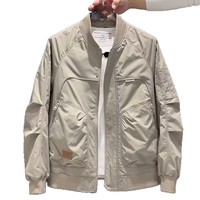 Blouson de baseball homme 2026 – Nouvelle tendance, marque de vêtements de travail, style rétro américain, coupe ample et décontractée, blouson aviateur