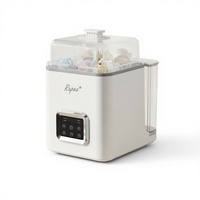 Lave-biberons tout-en-un pour biberons, pièces de tire-lait et articles essentiels pour bébé, lavage rapide et normal, 60 pastilles de détergent
